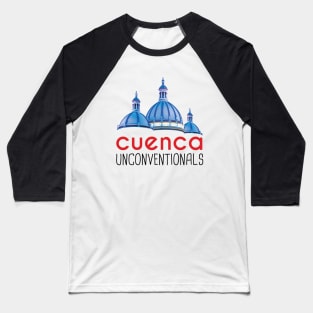 Cuenca Unconventionals with Blue Domes (Light Bg) Baseball T-Shirt